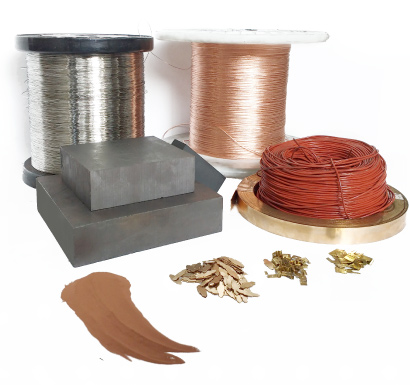 MATERIALES PARA ESCOBILLAS